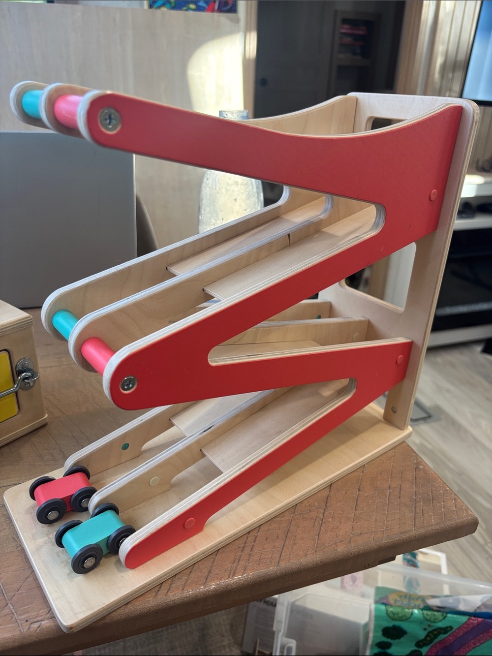 Lovevery Race Track Wood Toy Montessori